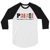 PAISAI 3/4 sleeve raglan shirt [COLLAGE COLLECTION]