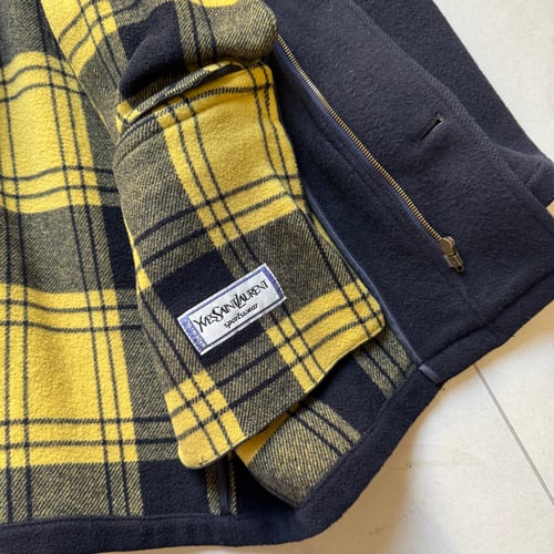 Image of 1980s YSL Wool Trench Coat, Size XL