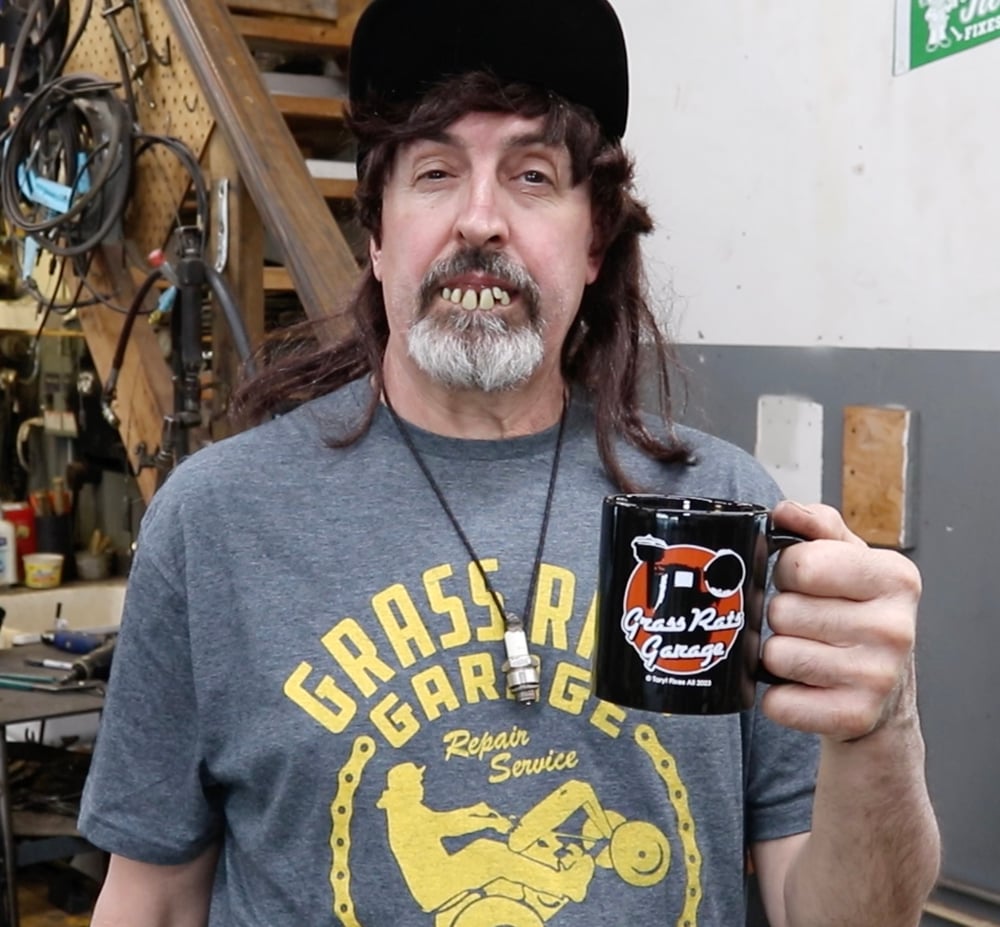 Grass Rats Garage Coffee Mug! 
