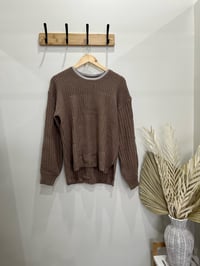 Image 1 of Brown Knit