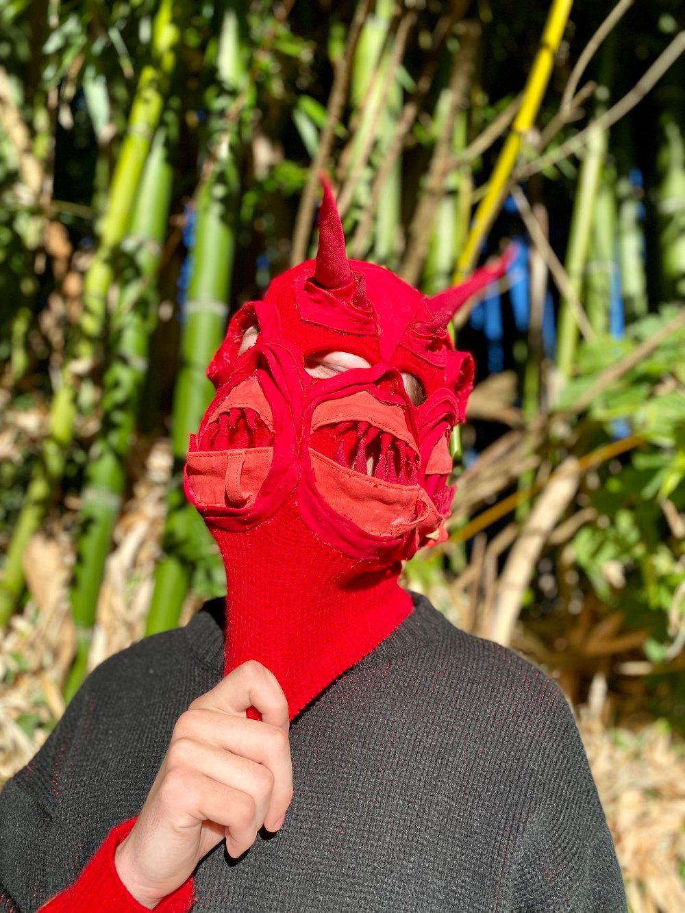 TRI-FACE DEMON SKI MASK