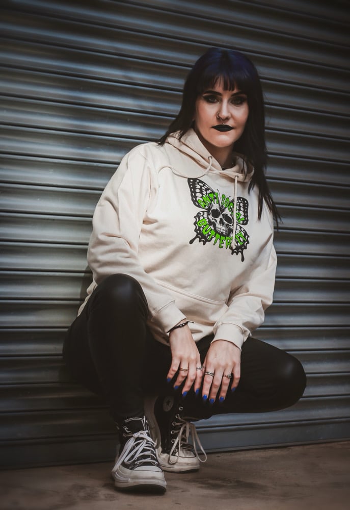 Image of  ANTISOCIAL BUTTERFLY HOODIE