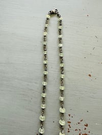 Image 13 of prehnite rosary style necklace