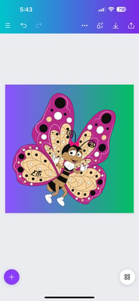 Image 5 of Stickers “Mila - The Counting Butterfly”