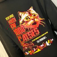 Image 5 of Unisex “House Of 1000 Cats” Black Hoodie