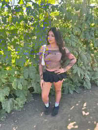 Image 3 of Maddison Off The Shoulder Long Sleeve Top