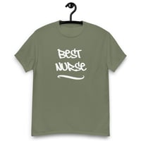 Image 10 of Unisex classic tee, Best Nurse T-Shirt | Nurse Appreciation Graphic Tee