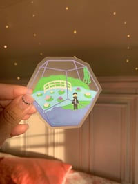 Image 1 of Monet Terrarium Sticker