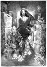 Image 1 of Viola och Pappa (original artwork)