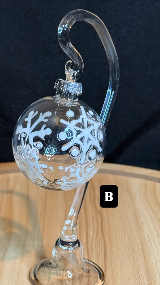 Image of Snowflake Baubles 