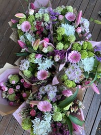 Spring Bouquet w Peonies - pre order Thurs 6th Nov