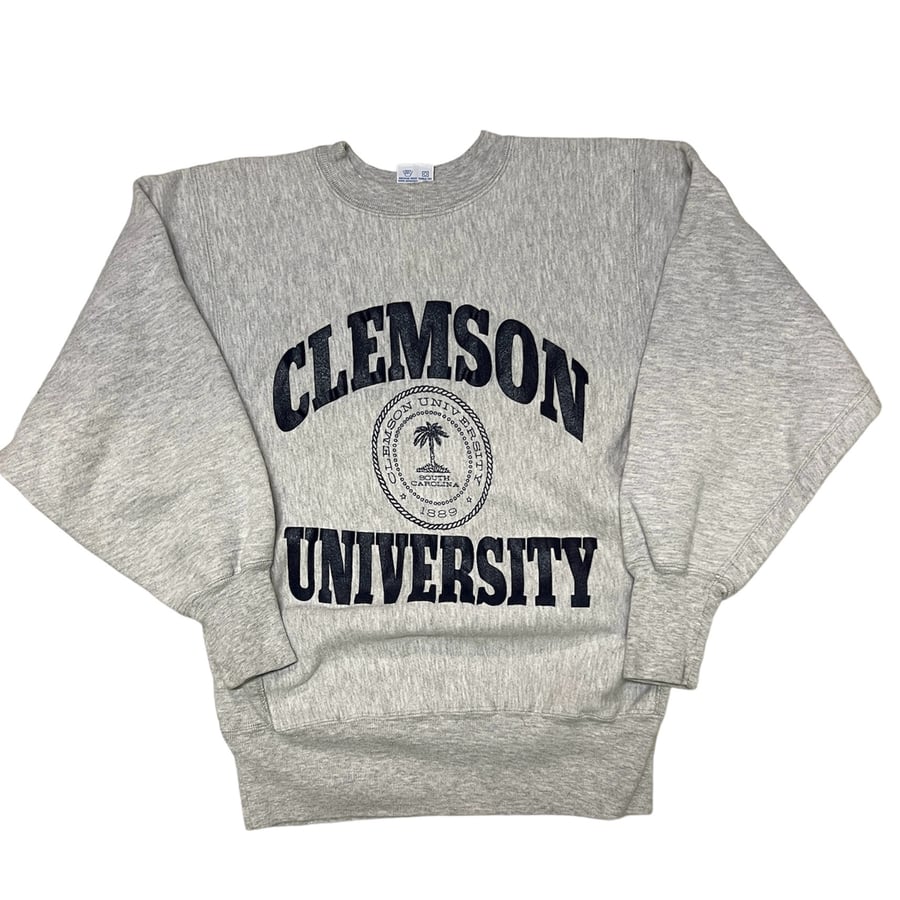 Image of Champion Clemson University Reverse Weave Crewneck