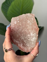 Image 2 of DOUBLE SIDED PINK ICY APOPHYLITE SPECIMENS -INDIA-