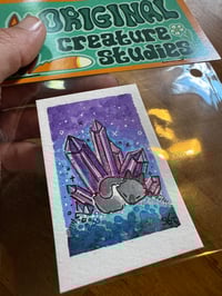Image 2 of Purple Dreams - Original Creature Study
