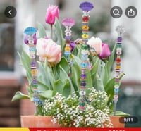 Image 1 of Pixie Wand with one of my Handmade Butterflies 