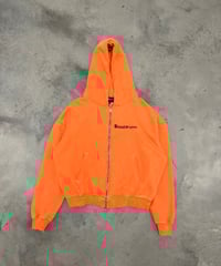 Image 2 of 1/1 LE UN ET SEULEMENT ORANGE PATCH HOODIE