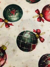 Image 5 of Hule Loneta Resinada - Navidad/Bolas - 6€/m