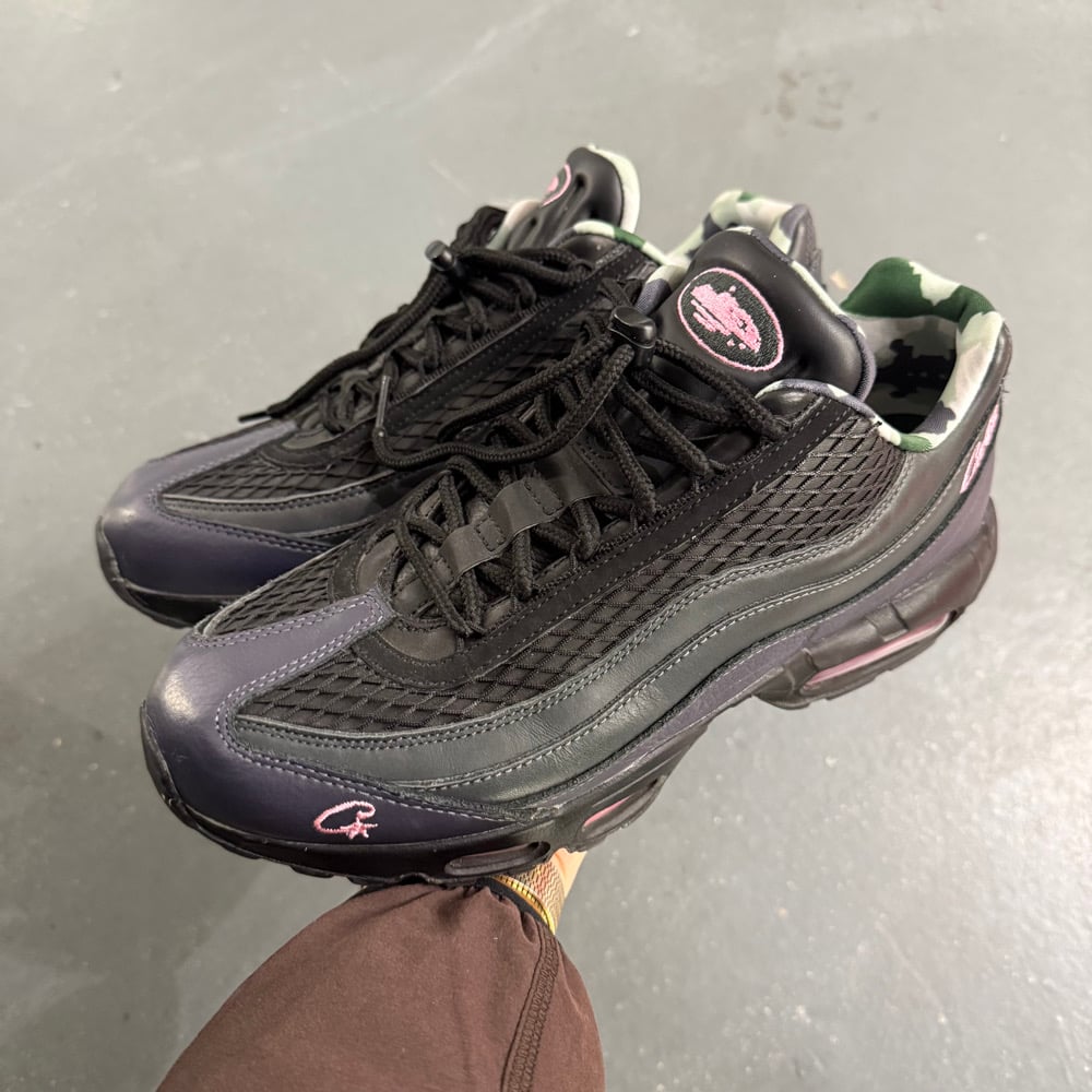 Image of Nike x Corteiz Air Max 95 'Pink Beam' , size uk 9