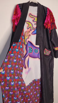 Image 3 of Rainbow 🌈 Bird Kimono