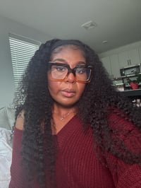 Image 3 of Kinky Curly Lace Front Glueless Wig