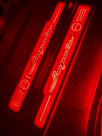 Image 2 of 1962 IMPALA LOWER DOOR PANELS NON SUPER SPORT  UNWRAPPED WITH LED 