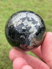 Image 4 of Pyrite In Magnetite Sphere #1107