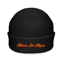 Image 1 of MDM Embroidered Fisherman beanie