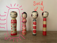 Image 2 of Reserved Kokeshi dolls