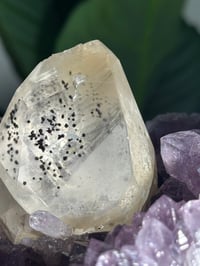 Image 8 of AMETHYST WITH INCLUDED RAINBOW CALCITE -URUGUAY-