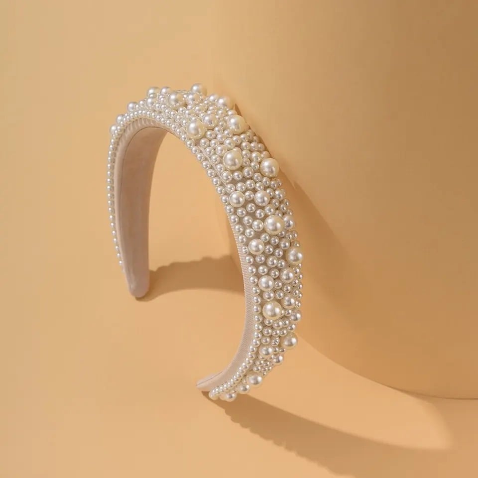 Image of ‘Bride Pearl Headband’ 