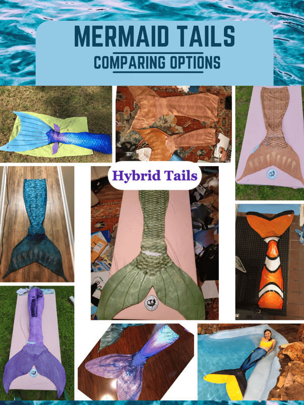 Image of Hybrid mermaid tail custom