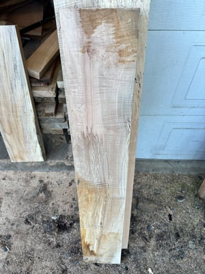 Figured/spalted maple billet 11