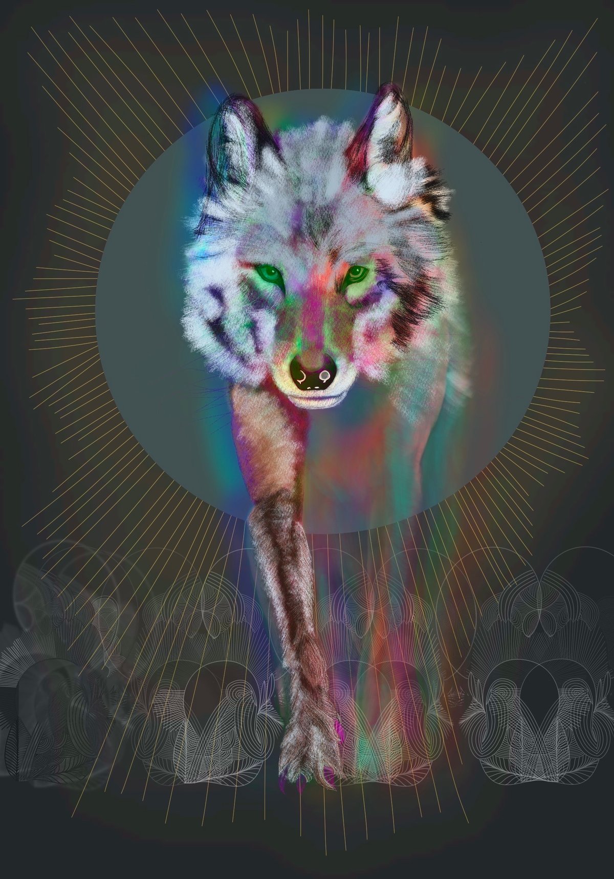 Image of Postcards From July + Wolf In A Rainbow