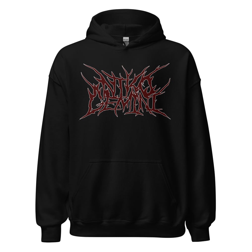 Image of Black Metal Hoodie