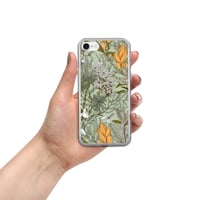 Image 5 of Art Nouveau Inspired Soft Multicolor Boho Floral Sketch Clear Case for iPhone®