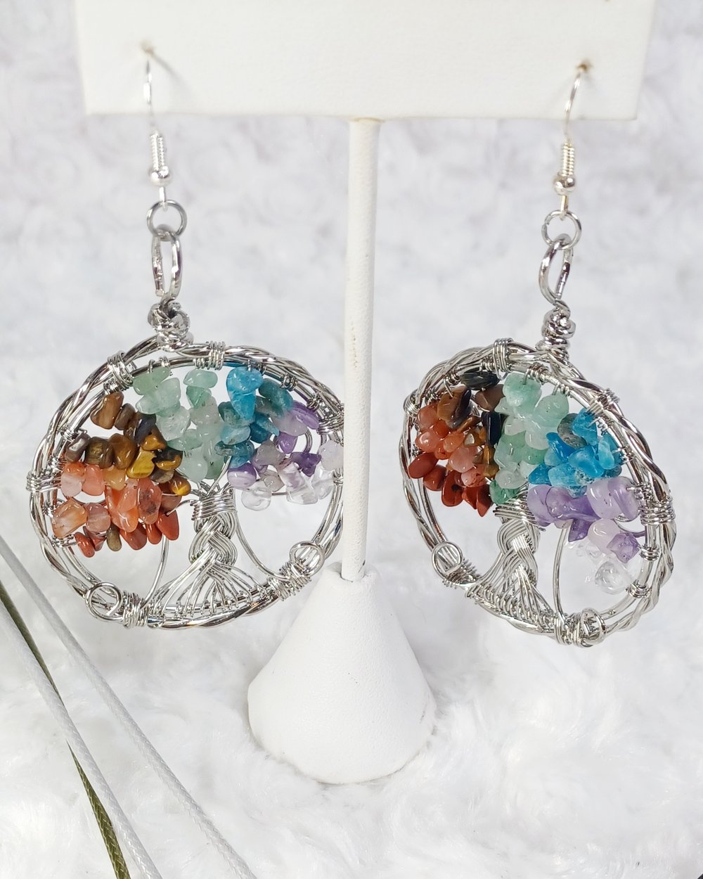 Image of Carved Crystal Necklaces 