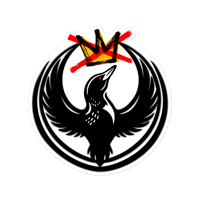 Image 5 of No Kings Rebel Loon Sticker