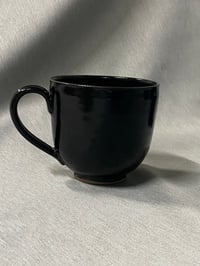 Image 1 of Shiny Black Glaze Mug