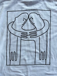 Image 3 of Hug Your Friends tee, LARGE 