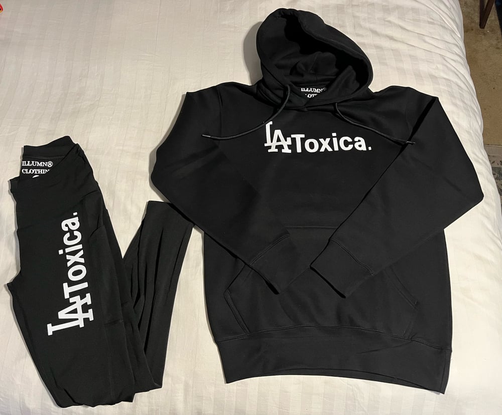 Image of La toxica leggings with hoodie 