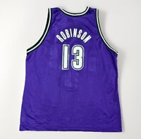 Image 2 of VTG 90s Milwaukee Bucks Glen Robinson Champion Jersey Sz XL 