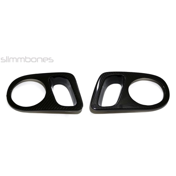 Image of BMW E39 M5 & 540i M-Sport Fog Light Covers With Scoop