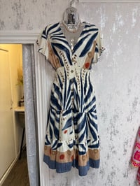Image 3 of Charlotte - Angel Sleeve Midi Dress