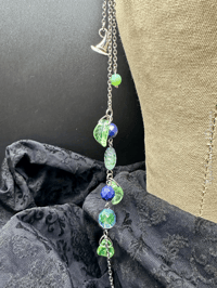 Image 3 of Green Witch Uranium Eyeglass Chain