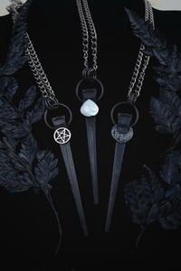 Image 4 of Set of 3 (or individual) coffin nail necklaces 