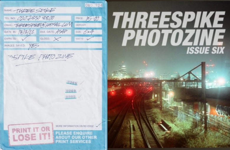 Image of Threespike Photozine and 35PIKE zine bundle