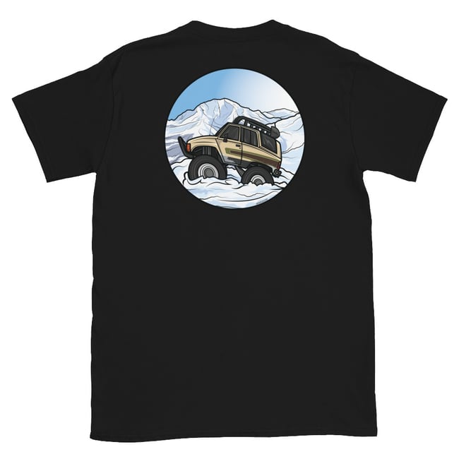Snow Wheeling 4Runner Short-Sleeve Unisex T-Shirt