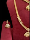 Regal White Stone Semi Bridal Set
