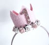 Baby Pink Headband Birthday Crown
