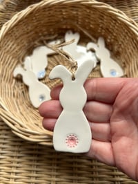 Image 3 of Handmade Ceramic Big Bunny decoration